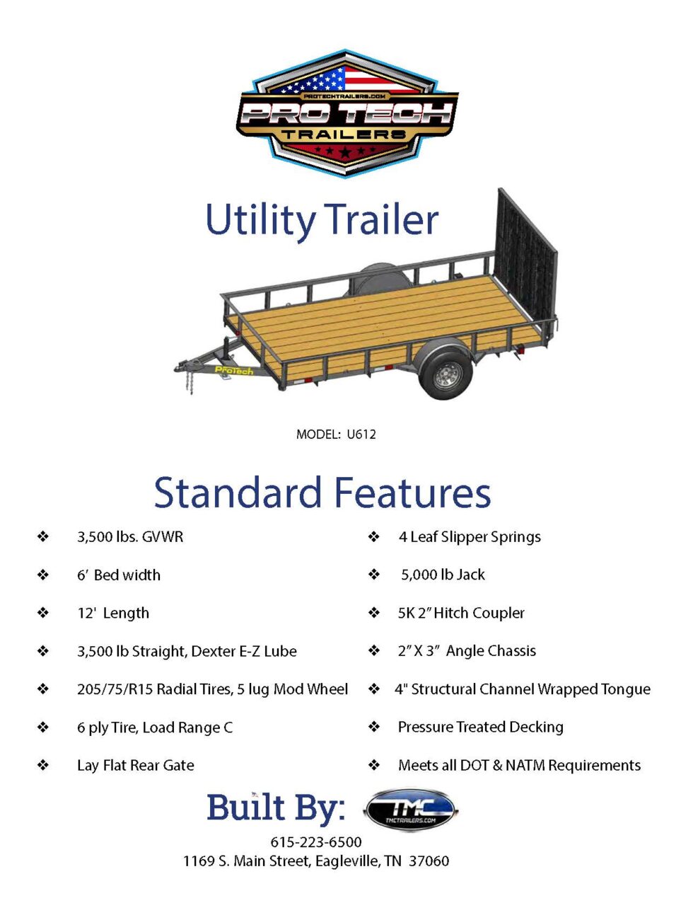 Easy Home Rto ProTech 10’S Utility Trailer | RTO Simple